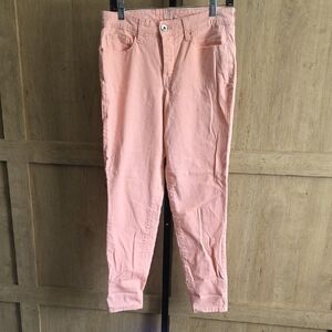 (J53) Style & Co. Women's Peach Ankle Jeans